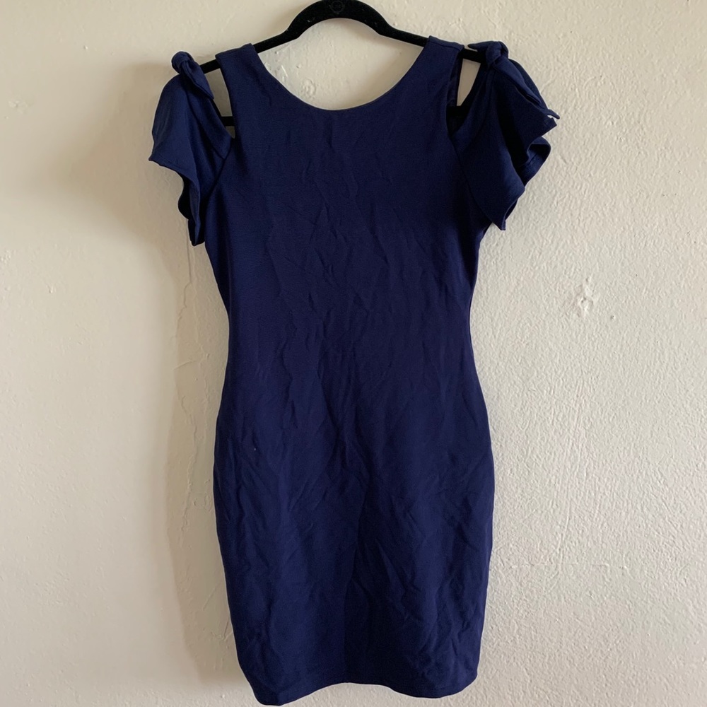 Navy Blue Francesca’s Dress NWT